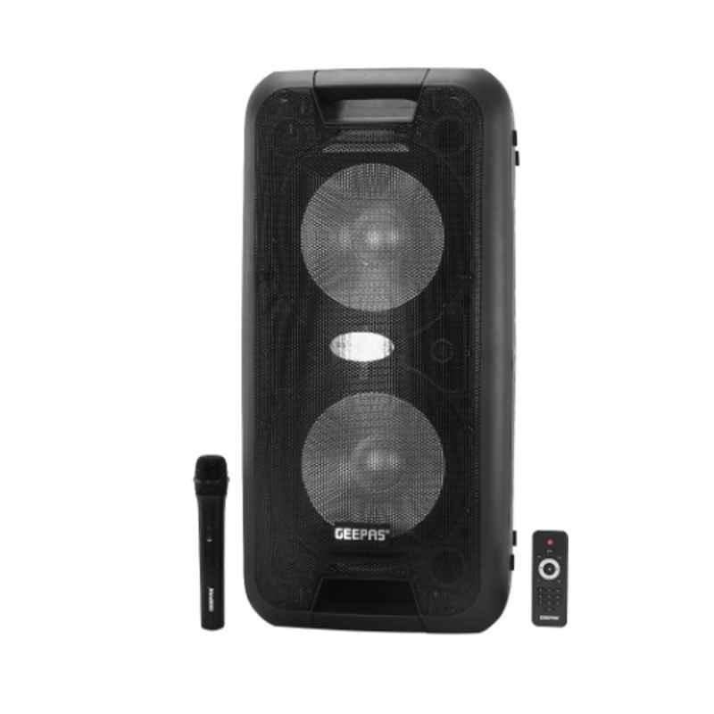 Geepas 50000W 10 inch Trolley Rechargeable Speaker, GMS8574