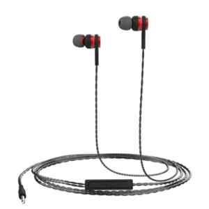 Portronics Conch Gama Red In-Ear Earphone with Mic, POR-1070