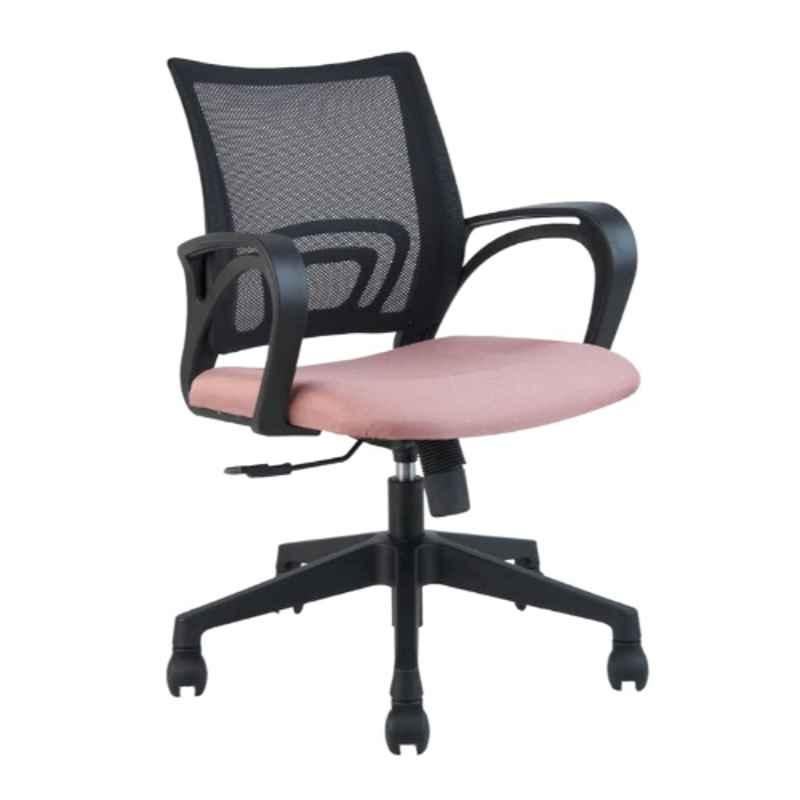 Innowin Pine Pink Mesh Low Back Ergonomic Chair