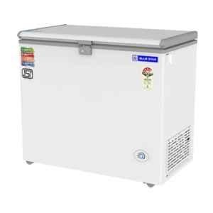 Blue Star 215 Litre 4 Star White Double Door Chest Freezer with Direct Cooling Technology, CF4-230NEYW