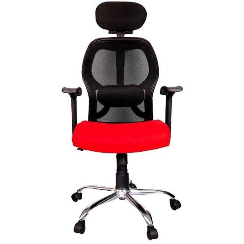 Dicor Seating DS70 Seating Mesh Red High Back Net Office Chair
