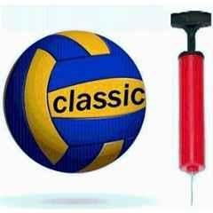Shourya Traders Classic Volleyball 43 with Pump free Volleyball, Size: 4 Volleyball, Size: 4 (Standard Multicolour)