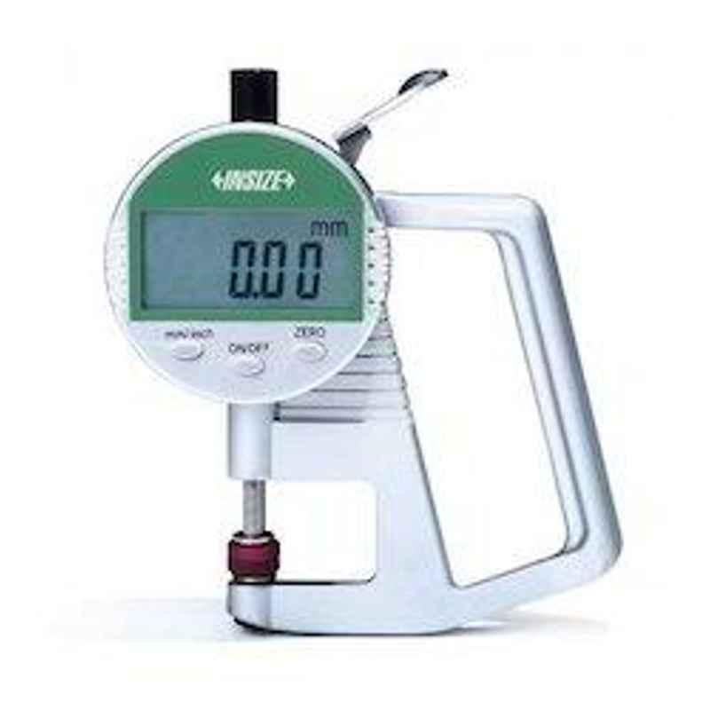 Insize 0-10mm 0.01mm Digital Thickness Gauge, 2867-10