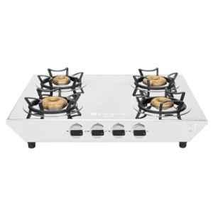 Faber Hilux Max 4 Burners Manual Stainless Steel Cooktop, 106.0672.482