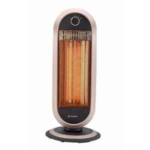 Candes 500-1000W Carbon Black & Brown Room Heater with 2 Rods