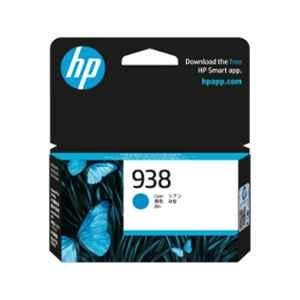 HP 938 Cyan Original Ink Cartridge, 4S6X5PA