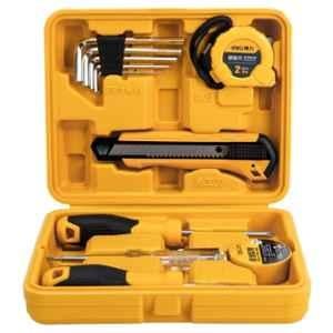 Deli DL1011J 11 Pcs Yellow DIY Hand Tools Kit for Household