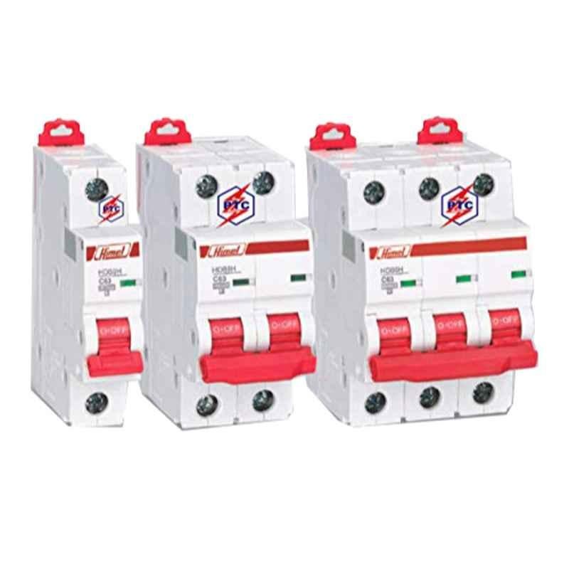 Himel 10A 10kA 2P Type C Miniature Circuit Breaker, HDB9H632C10