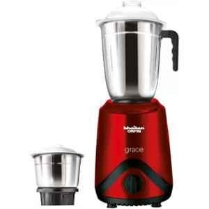 Khaitan Orfin Grace KO276 NA 600W Plastic Red Juicer Mixer Grinder with 2 Jar