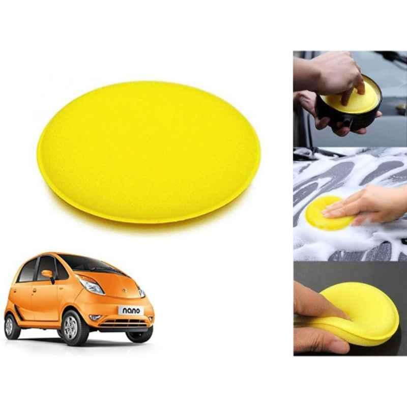 Auto Pearl Polyurethane Beige Washing & Waxing Polish Foam Sponge for Nano 2009-2014