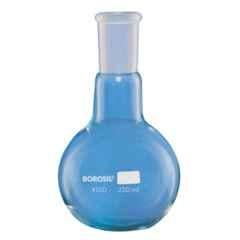 Borosil 3000ml Short Neck Flat Bottom Flask, 4100031