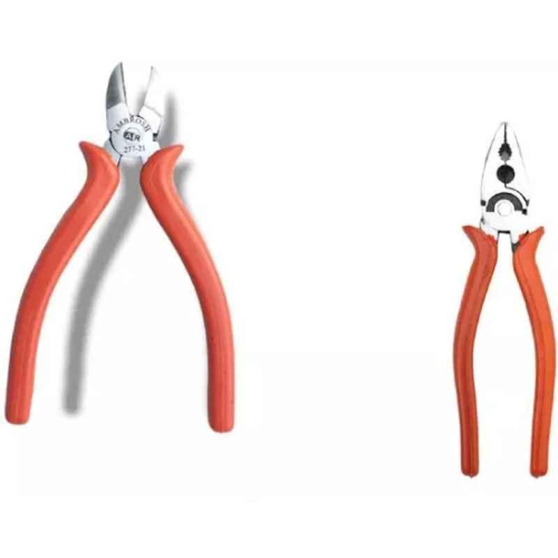 Sky Blue 2 Pcs 7.8 inch Stainless Steel Groove Plier Combo, SBE_PLIER_0315