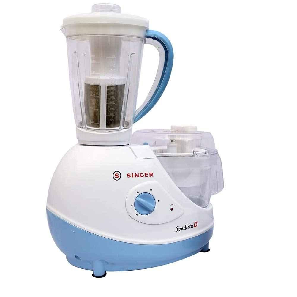 Buy Singer Foodista Plus 600W Food Processor with 14 Stainless Attachments, 210010309601600 At Best Price Moglix