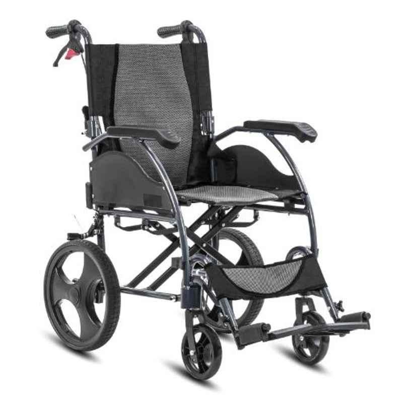 KosmoCare 44x88cm Grey Stylex Premium Wheelchair, RCT403G