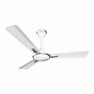 Crompton Aura 1 Star Rating 74W White Ceiling Fan, Sweep: 1200mmm