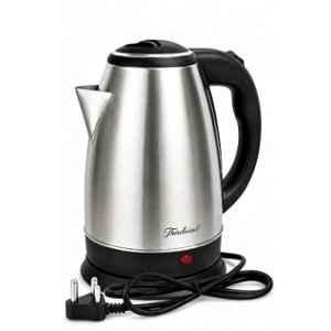Thirdwind 1350W 1.8 Litre Stainless Steel Silver & Black Electric Kettle with Cordless 360 deg Swivel Base & 1 Year Warranty