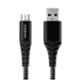 Ambrane ABCM-15 3A Black Micro Usb Braided Cable