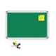 Nechams 1.5'x1' Felt Notice Board Premium Series Green FELTGreen151UF