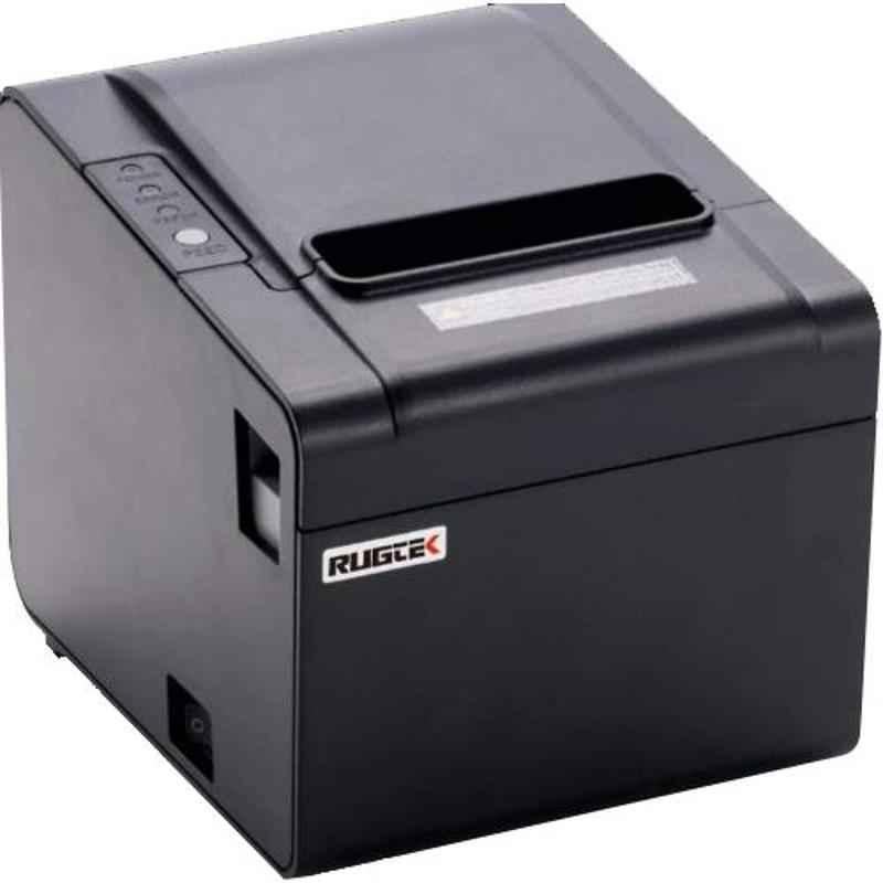 Posiflex Rugtek RP-326-USC Black Thermal Label Printer Cum Billing Machine