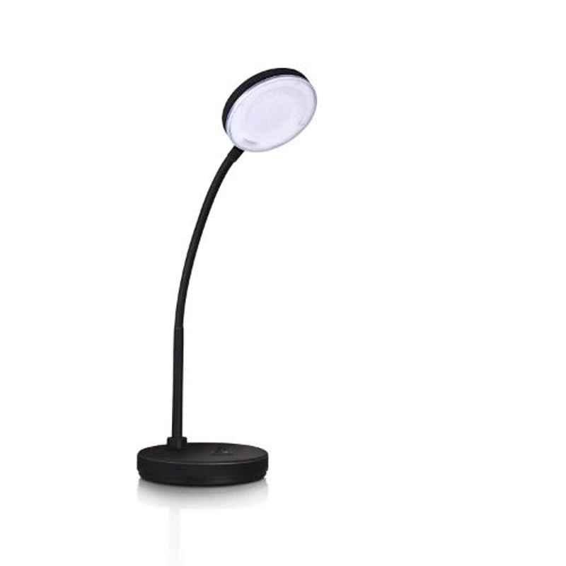 Philips 5W Black Vector LED Study Table Desk Light, 919215850726