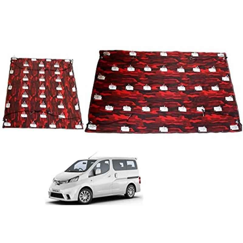 Kozdiko 2 Pcs Car Protection Cover Set from Dog & Monkey for Car Roof & Bonnet for Nissan Evalia