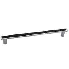RAB 224mm Zinc Black Chrome Finish Drawer Pull Handle, SP-036 (Pack of 2)