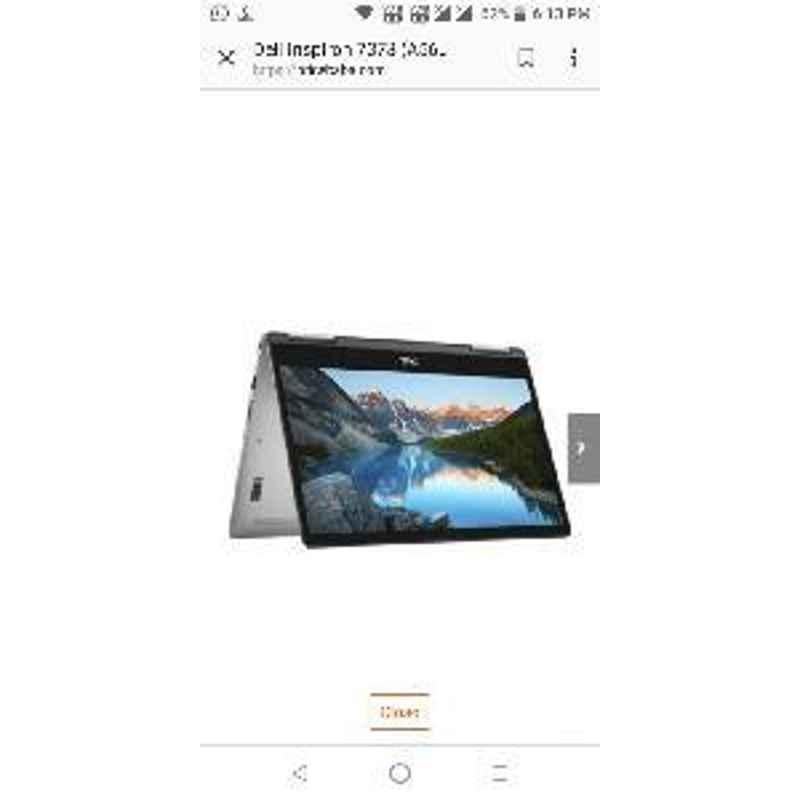 Dell Inspiron 7373 Laptop I7 8th Gen 16 Gb Ram 512 Ssd 13.3 UHd Display Win 10
