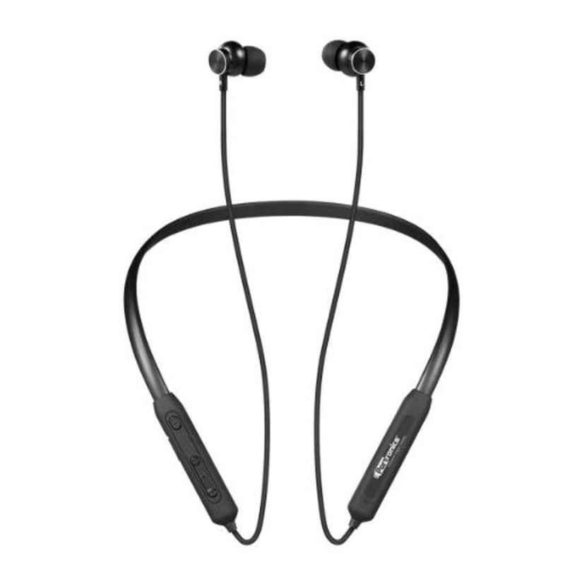 Portronics Harmonics 216 Black Wireless Sport Headset with Mic POR 279