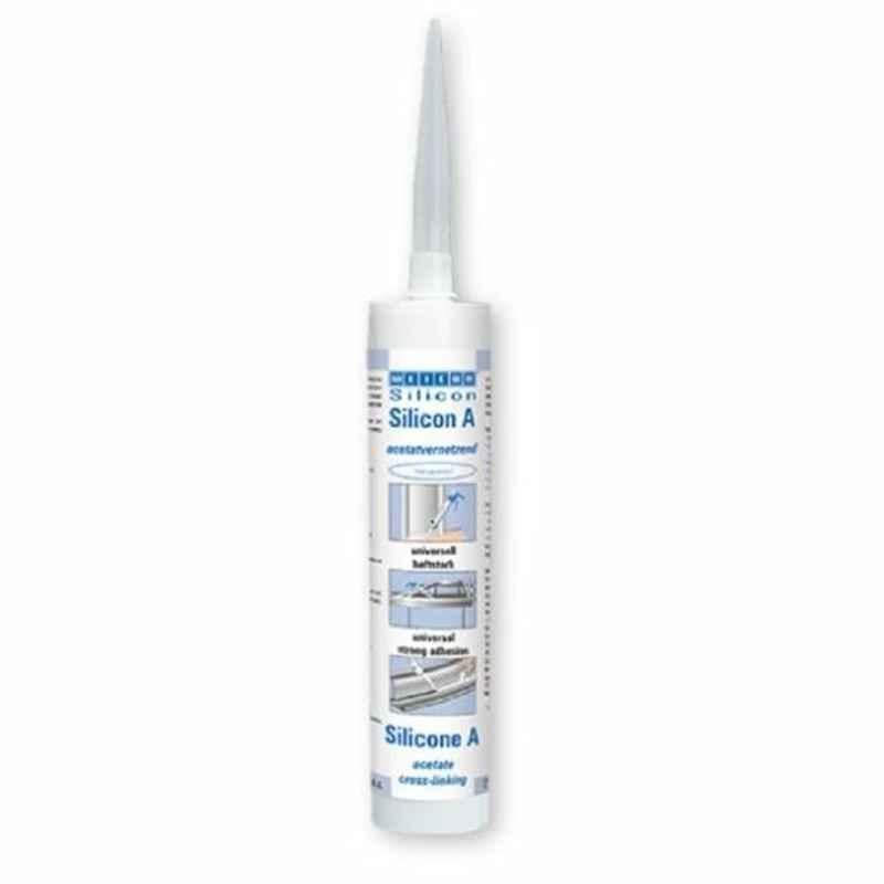 Weicon Adhesive And Sealant, W137474, Silicone A, Transparent, 310ml