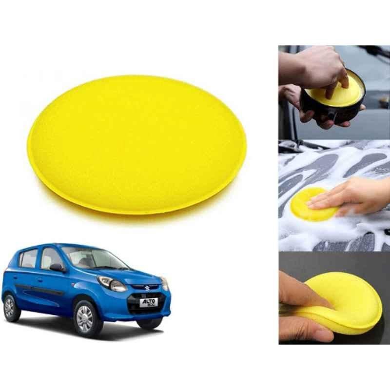 Auto Pearl Polyurethane Beige Washing & Waxing Polish Foam Sponge for Alto800 2012-2016