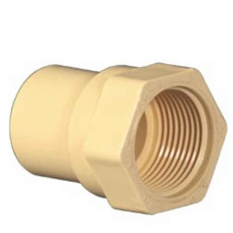 Supreme 50mm CPVC & Brass Male Threaded Adaptor(Brass), MC2P1MTA006I