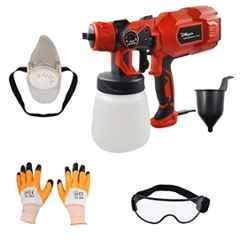 Hillgrove HGCM087 550W Plastic Heavy Duty DIY Paint Sprayer Gun Machine Set