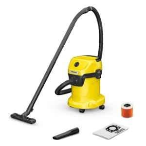 Karcher WD 3 V 17 Litre 1000W Yellow Wet & Dry Vacuum Cleaner