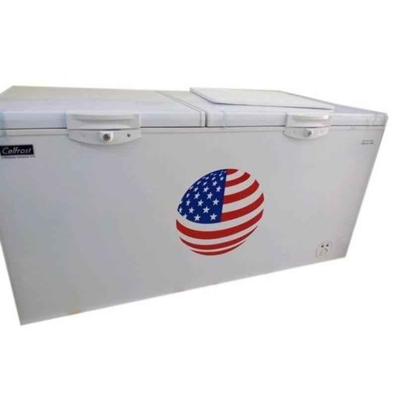 Celfrost 525L 250W Two Lid Hard Top Chest Freezer, CF-560