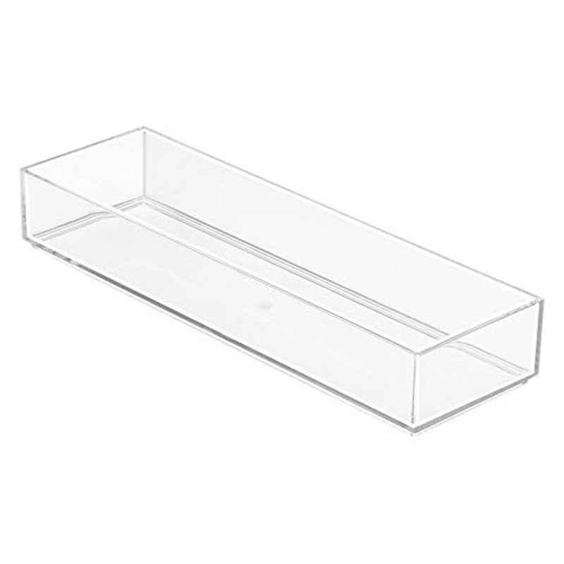 iDesign Clarity 10cm Plastic Clear Storage Organizer, 40910