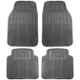 Love4ride 4 Pcs Black Rubber Car Floor Mat Set for Ford Endeavour
