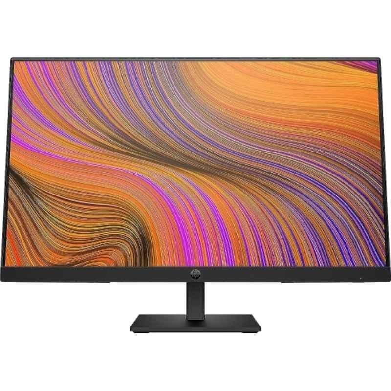 HP P24h G5 23.8 inch 1920x1080p Black FHD LED Monitor with IPS Panel, 64W34AA