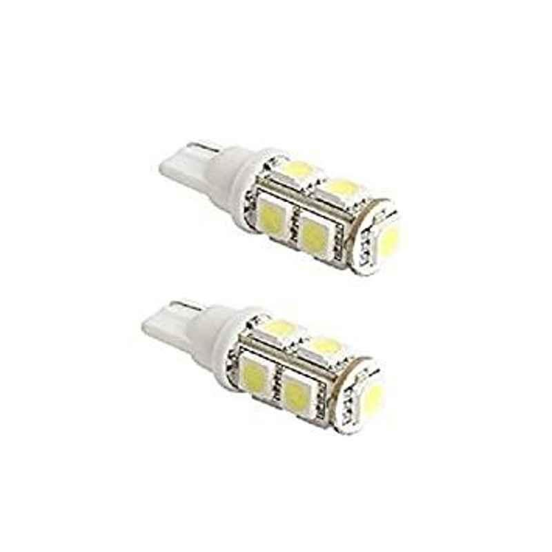 Meenu Arts 9 SMD (White) LED Parking Bulb for Bajaj Pulsar 150 DTS-i (Pair / 12V)