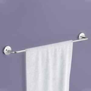 Plantex 304 Grade Stainless Steel Towel Hanger for Bathroom/Single Towel Rod/Towel Bar/Bathroom Accessories Daizy (Chrome)