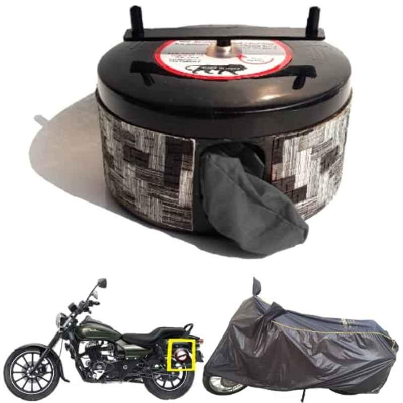 Buy Bike Blazer Gun Metal Black Nylon Taffeta Universal Size Semi