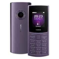Nokia 110 1.8 inch Artic Purple Dual Sim 4G Keypad Feature Phone, DS_1664