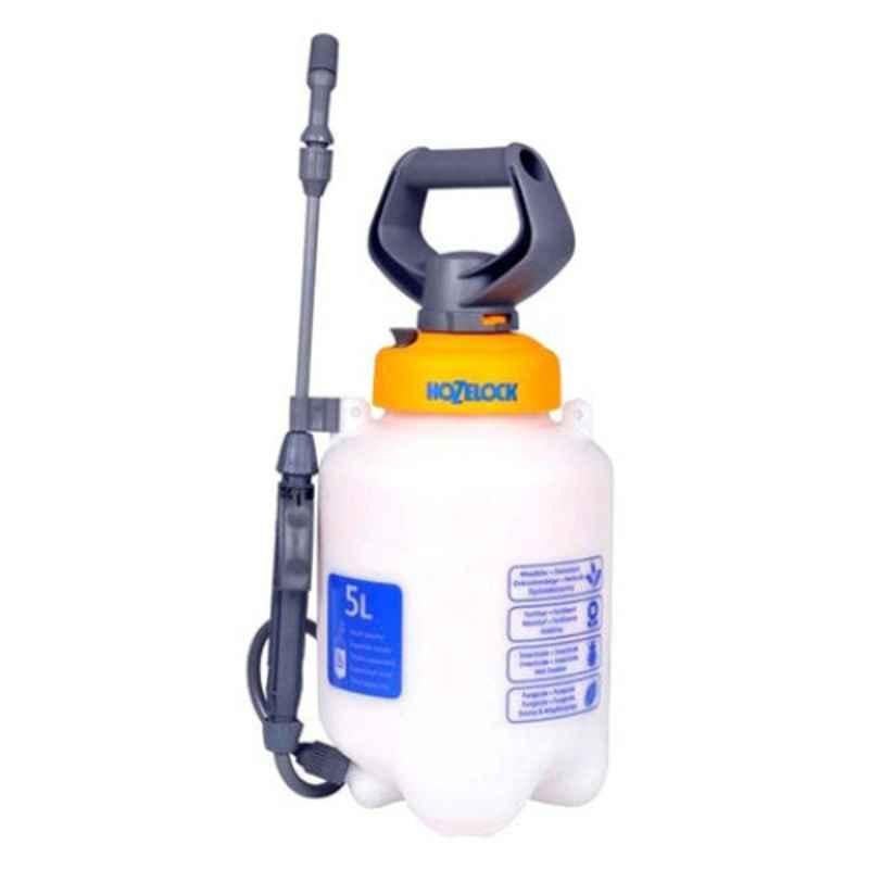 Hozelock 5L White & Yellow Pressure Sprayer, I32370