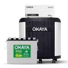 Okaya ATSW 1175 12V 925VA Pure Sinewave Inverter with PROPower OPTT22060 190Ah Battery & Trolley Combo for Home, Office & Shops