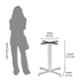 Excellent Steel Fab Stainless Steel 202 Table Base, ES1132