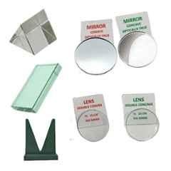 WKM 7 Pcs Glass Optics Activity Set with Mirror Stand