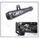 RA Accessories Black M4 with Mesh Silencer Exhaust for Yamaha Crux s