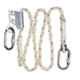 3M 2m Nylon & Metal White Safety Rope, 1390240