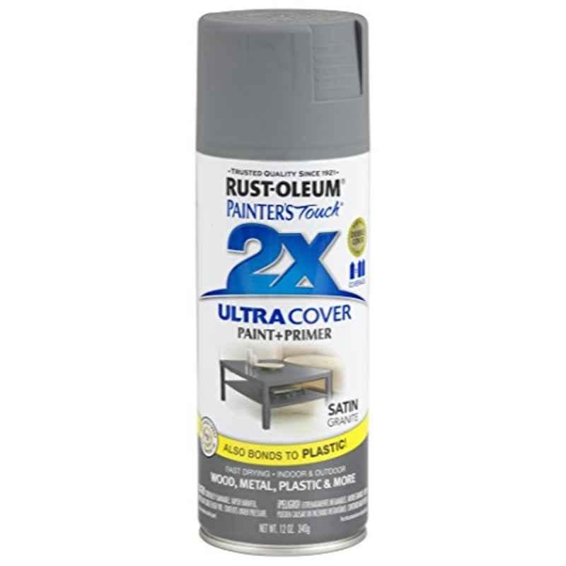 Rust-Oleum Painter Touch 12 Oz Granite Satin 2X Ultra Cover Spray Paint