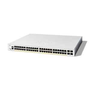 Cisco Catalyst 1300 48 Ports 10/100/1000 + 4x 10GE SFP+ Managed Network Switch, C1300-48P-4X
