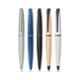 Cross ATX Black Ink Sandblasted Titanium Gray Finish Ballpoint Pen with 1 Pc Black Medium Tip Set, 882-46